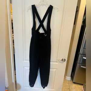 Nils black snow bib. Size 12R